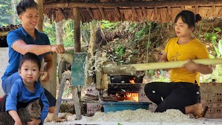 Discovering an ancient machine that can slice bananas and cook pig bran  Chúc Tòn Bình [upl. by Abraham]