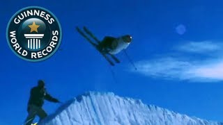 Ultimate Guinness World Records Show  Episode 33 Longest Jump over Snow Ploughs [upl. by Nalepka]