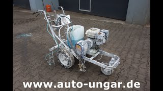 Graco LineLazer 5900 mit Smart Control Airless Striper Roadmarking Machine wwwautoungarde [upl. by Arbba]