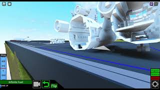 Boeing 747sp tutorial part 93 landing gears dont do the doors  Plane Crazy [upl. by Aynotak]