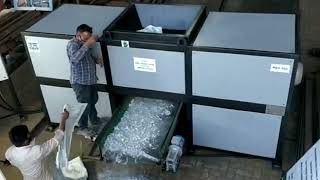 Raffia Bag Recycling Machine [upl. by Arrad]