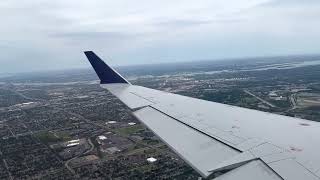 Delta Air Lines flight DL4944 landing at Detroit Metropolitan Wayne County Airport DTW  YULDTW [upl. by Atiras]