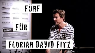 Fünf für Florian David Fitz  das Interview ohne Fragen [upl. by Tommie]