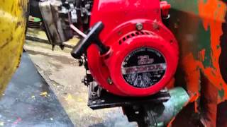 Bell petrol mixer with 22 hp engine [upl. by Naid]