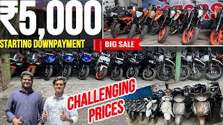 🔥₹5000  cheapest bikes in mumbai  second hand bike  used scooty showroom  the wheels show [upl. by Lam]