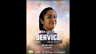 Saturday celebration Service  Pastor Shalomi Yesudasan [upl. by Hutton]