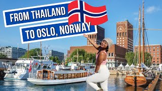 From Thailand straight to Oslo Norway Views and so much food [upl. by Lady]