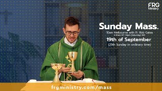 Live Mass on the 25th Sunday in ordinary time with Fr Rob Galea 19092021 [upl. by Saticilef]