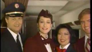 Northwest Orient Airlines Boeing 757 Safety Video and NWA Television Commercials [upl. by Gower]