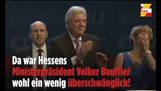 Ministerpräsident Volker Bouffier ballert Ehefrau eine  Mirko Bierich Die Geissens aus dem Internet [upl. by Htiekal]