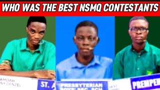 NSMQ BEST CONTESTANTS [upl. by Reffotsirhc]