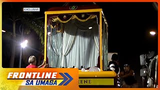 Bagong disenyo ng andas ng Itim na Nazareno inaabangan sa Traslacion  Frontline Sa Umaga [upl. by Raynah]