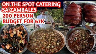 CATERING SERVICE SA SAN ANTONIO ZAMBALES  ON THE SPOT COOKING SA BIG EVENT NG KABELLY [upl. by Serra]