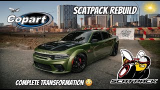 MY COPART SCAT REBUILD FROM START TO FINISH [upl. by Dinsdale]