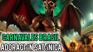 Carnaval de Brasil 2024 💥 rindió homenaje a satanás [upl. by Berkeley412]