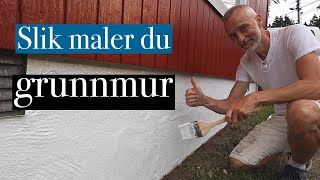 Maling av grunnmur tips fra maler´n [upl. by Cotsen]