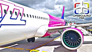 TRIP REPORT  WIZZAIR  A321 NEO  FIRST in YOUTUBE  Rome  Budapest [upl. by Nosle]