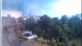 Tornado over the University of Alabama Tuscaloosa AL April 27th 2011 [upl. by Wilbert297]