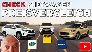 Mietwagen Preisvergleich USA Beispiel  1300 € UNTERSCHIED [upl. by Kendell]