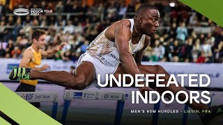 Holloway supreme in mens 60m hurdles  World Indoor Tour 2023 [upl. by Rhonda]