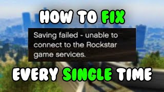 How to FIX Save Failed in GTA Online [upl. by Eirameinna]