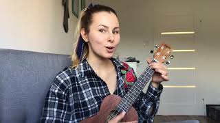 wolnym tempem  Agnieszka Musiał  ukulele cover [upl. by Pelpel]