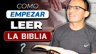 👉Cómo Empezar a LEER la BIBLIA 7 Consejos para Principiantes 📖 [upl. by Vadim]