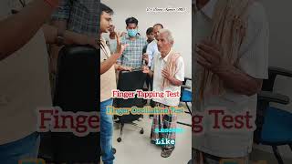 Finger Tapping Test  Finger Oscillation Test  Test for Bradykinesia in Parkinsons Disease mbbs [upl. by Arinayed220]