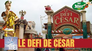 Le Défi de César at Parc Astérix The Ultimate Challenge [upl. by Thatch]