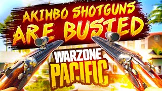 Akimbo Shotguns are BUSTED in Warzone Pacific [upl. by Haldes]