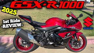 2025 Suzuki GSXR 1000 Ride amp Review  The ORIGINAL GANGSTER [upl. by Audrit192]