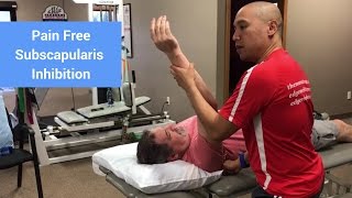 Pain Free Subscapularis Inhibition  Improve Shoulder Overhead Mobility [upl. by Gracye80]