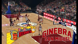 SEMIS GAME 1 🏀 Brgy Ginebra vs San Miguel Beermen PBA2K GAME 1 PREVIEW [upl. by Ijan]