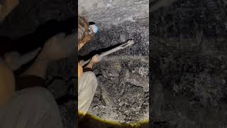 Amazing Process of Coal miners Unseen Footage short amazing [upl. by Adlesirg971]