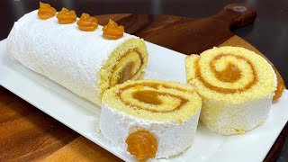 Prepara PIONONO O BRAZO DE GITANO muy fácil  Receta Peruana [upl. by Nahshunn]