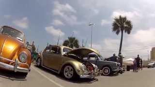 GoPro Beaches Bugs Buses VW show Panama City BeachFlorida quotSpinnaker Beach Clubquot 2014 [upl. by Tranquada946]