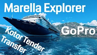 Marella Explorer  Adriatic Explorer Cruise  Tender Transfer Kotor  Gopro Hero 10  4K Timewarp [upl. by Nwotna]