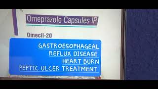 OMEPRAZOLE CAPSULES IP [upl. by Otes]