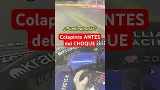 😦 colapinto pidió ABORTAR la vuelta de su choque f1 formula1 francocolapinto lasvegasgp [upl. by Lyn]