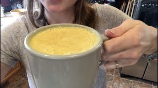 EASY Turmeric Ginger Latte [upl. by Airolg573]