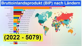 Die 20 Reichsten Länder der Welt 2022  5079 Bruttoinlandsprodukt BIP nach Ländern [upl. by Hultgren720]