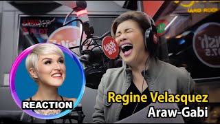 Vocal Coach Reacts to Regine Velasquez  quotArawGabiquot LIVE｜國外聲樂老師點評黎晶 reginevelasquez wishbus [upl. by Aisak]