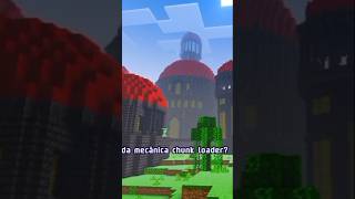 Chunk loader no Minecraft bedrock☠️minecraft minecraftshorts minecraftideias [upl. by Lizned609]