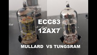 Tube Sound Comparison  Mullard VS Tungsram ECC8312AX7 [upl. by Whitehurst]