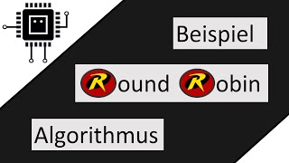 Round Robin Scheduling Deutsch  Betriebssysteme [upl. by Akehsyt]