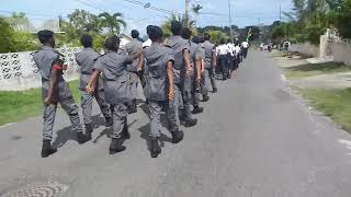 BOYS BRIGADE St Andrews united church Ocho Rios 22102023 [upl. by Yecrad]