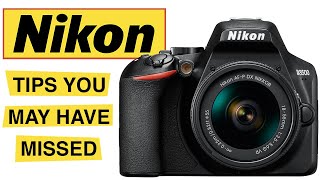 NIKON photography tips amp tricks for beginners  get more from your Nikon camera with bonus tips [upl. by Aniratak]