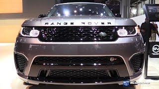 2016 Range Rover Sport SVR  Exterior and Interior Walkaround  2016 New York Auto Show [upl. by Gnud3]