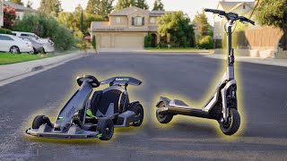 I Bought the SEGWAY GT2 ELECTRIC SUPER SCOOTER 2999 and the NINEBOT GOKART PRO  1799 [upl. by Lytsyrk]