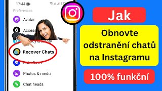 Jak obnovit staré smazané chaty na Instagramu 2024 Obnovte smazané chaty na Instagramu [upl. by Odanref]